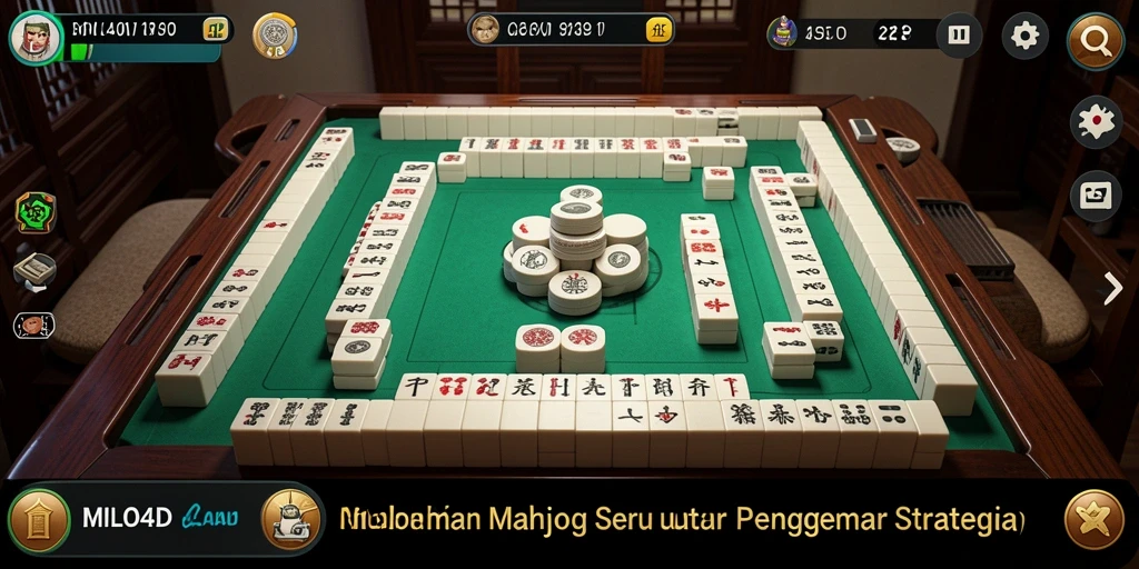 Gameplay seru MILO4D dengan elemen Mahjong yang menantang.